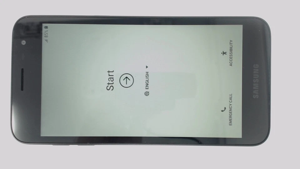 Samsung Galaxy J2 Core SM-J260AZ Cellphone (Black 16GB 2GB) Cricket BROWN LCD - Image 1 of 2