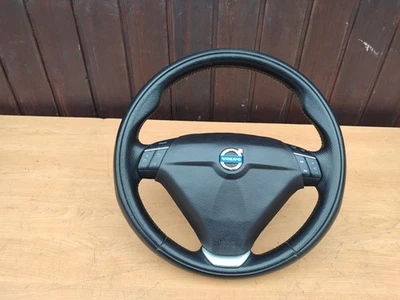 Lederlenkrad Lenkrad Sport OHNE RTI Volvo V70 II XC70 XC90 S60 30720343 31332814 - Bild 1 von 4