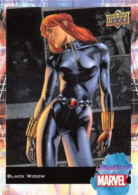 BLACK WIDOW / 2024 Upper Deck Women of Marvel BASE Card #13 - Image 1 of 2