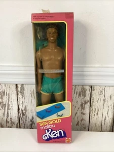 1983 SUN GOLD MALIBU KEN - 3849 - OVP UNGEÖFFNET - AFRICAN AMERICAN - Bild 1 von 12