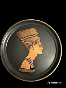 Königin Nofretete Messing Wandrelief 8,25 Zoll - Bild 1 von 3