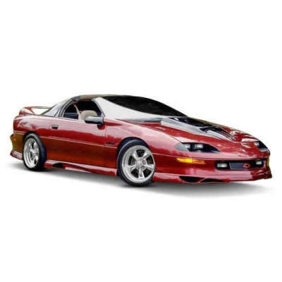KBD Body Kits Type J 1 Pc Polyurethane Front Lip For Chevrolet Camaro 1993-1997 - Image 1 of 4