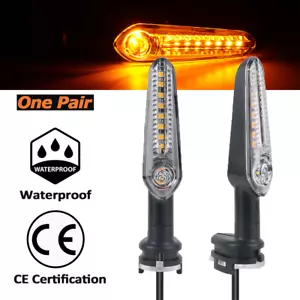 LED Turn Signal Light Flowing Flash Indicator For YAMAHA MT-09/SP MT-07 2021-24 - Picture 1 of 24