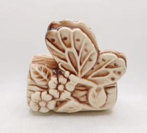 Vintage Shawnee Pottery USA Planter #524 Butterfly On Log MCM Great Condition - Picture 1 of 15