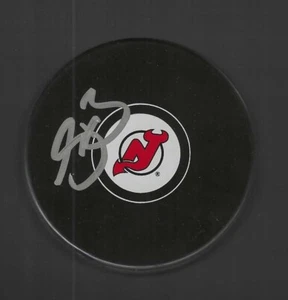 Sean Burke Signed New Jersey Devils Puck - Picture 1 of 1