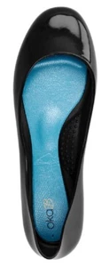 OkaB Oka-B Taylor Ballet Flats Pumps Closed Shoes Color Licorice - Picture 1 of 5