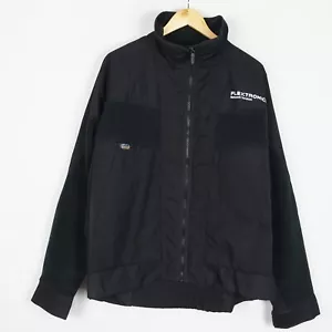 SNICKERS Men's Jacket Size M Black Full Zip Pockets High Neck s10467 - Picture 1 of 8