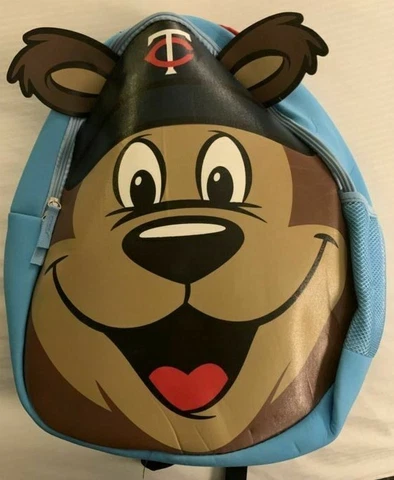 2021 Minnesota Twins T.C. Bear Backpack Stadium Give-Away Cover