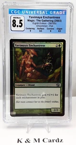 MTG - Eighth Edition - Yavimaya Enchantress - Foil - Graded - CGC 8.5 - Picture 1 of 7