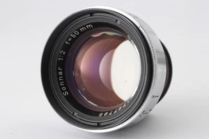【Excelente+++】Contax RF Carl Zeiss 50 mm f2 Sonnar de Japón 256 - Imagen 1 de 8