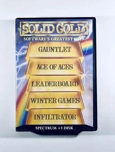 SOLID GOLD Greatest Hits Sinclair Spectrum Plus 3 Disk - Bild 1 von 3