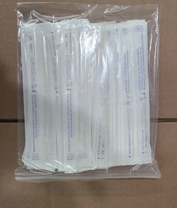 10,000 Medical Test Collection Nylon Flocked Nasopharyngeal Sterile Nasal Swabs - Picture 1 of 7