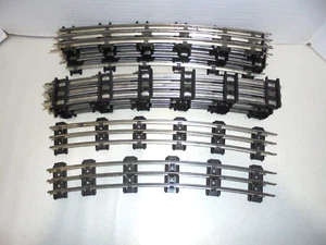 LOT OF 16 O GAUGE O/72 CURVES TO MAKE A FULL CIRCLE SAME AS LIONEL - Picture 1 of 3