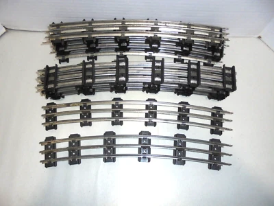 LOT OF 16 O GAUGE O/72 CURVES TO MAKE A FULL CIRCLE SAME AS LIONEL - Image 1 of 3
