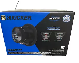 Kicker 51CWQ104 10" CompQ Serie Dual 4-Ohm Subwoofer - Bild 1 von 6