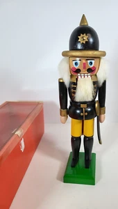 Vintage Lord & Taylor Nussknacker Soldat mit offener Schachtel - Bild 1 von 14