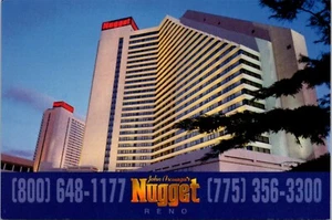 John Ascuaga's Nugget/Hotel/Casino Resort Sparks Nevada Continental Postcard - Picture 1 of 2