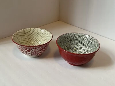 Cofre para máquina de lavar louça e micro-ondas Hallmark tigelas 3 polegadas altura 5 polegadas em férias - Imagem 1 de 4