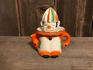 VINTAGE JAPAN ORANGE FIGURAL CLOWN REAMER/JUICER - Picture 1 of 4