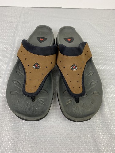 Sandali da uomo Ecco 8 donna 10 unisex marroni infradito stile comfort taglia 41 (EU