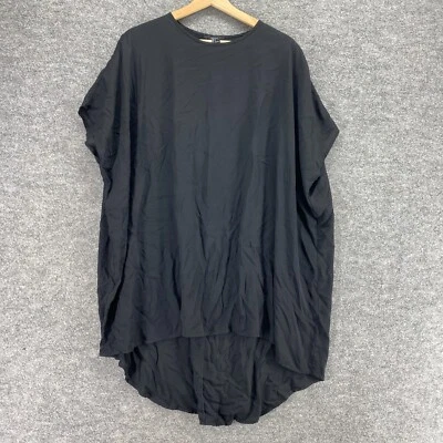 Camiseta Forever 21 Mujer S Pequeña Negra Cuello Redondo Manga Corta Pullover Informal Foto 1 de 4