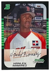 2005 Bowman Chrome Draft Picks & Prospects #BDP153 Hanley Ramirez Boston Red Sox - Picture 1 of 2