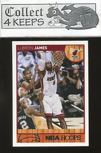 2013-14 Panini Hoops #62 LeBron James (Cleveland Cavaliers) Near Mint - Picture 1 of 2
