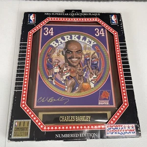 Charles Barkley Plaque Phoenix Suns NBA Numbered 563 12"x15"  w/ COA - Picture 1 of 8