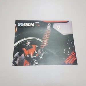 1982 Suzuki GS550M Sales Brochure Advertising Literature Original Print - Picture 1 of 4