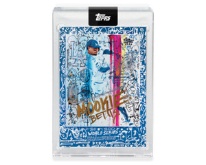 2020 TOPPS NOW X GREGORY SIFF #1 MOOKIE BETTS - LOS ANGELES DODGERS- PR 838