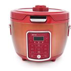 20-Cup Glass Lid Digital Rice Cooker Kitchen Dining Household Cookers Durable