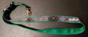 Gwent Schlüsselband Grün / Schwarz-Bunt, goldener Schnapper, ** NEU ** - Bild 1 von 4