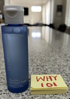 OLE HENRIKSEN Glow2OH Dark Spot TONER AHA’s 2,2 oz/65 ml DE LUJO/TAMAÑO DE VIAJE Foto 1 de 4