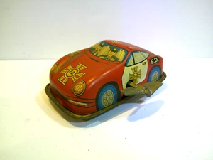 Wind-up Fire Chief Car - Japan - Picture 1 of 7