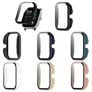 Watch Case Cover Hülle Tempered Glas Film für Amazfit GTS4 Mini - Bild 1 von 22