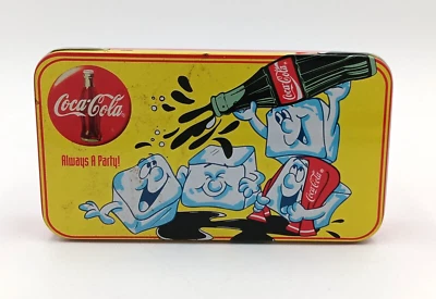 Coca Cola 1994 Yellow Tin "Always a Party" - Image 1 of 4