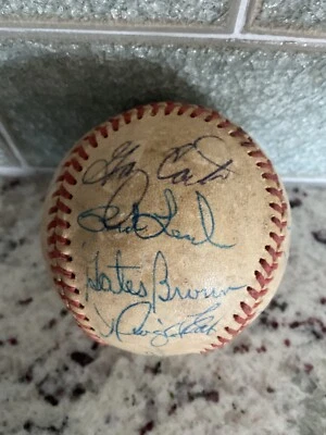 1982 Tigers & Spring Training National League Baseball With 15 auto GARY CARTER - Image 1 of 4