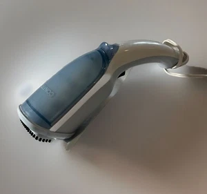 Conair Handheld Fabric Steamer Model GS15RN Blue & White Extra long cord - Picture 1 of 8