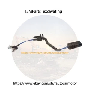 For Komatsu PC600-7 750-6 6217-81-9252  Fuel Injector Harness Plug 6D140E Engine - Picture 1 of 6