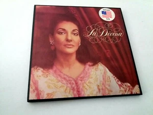 Maria Callas "La Divine" 3 LP Box Set EX/EX EX/EX + Livret Italien Anglais - Picture 1 of 2