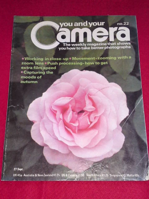 YOU AND YOUR CAMERA #22 - MOODS OF AUTUMN - Sept 27 1979 - Image 1 of 1