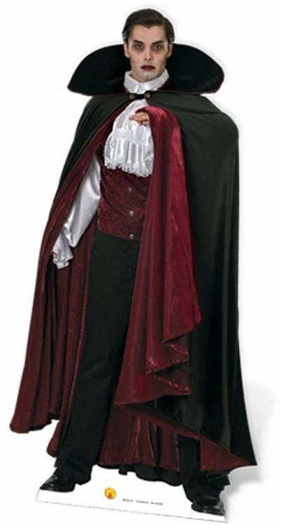 VAMPIRE / DRACULA - LIFESIZE CARDBOARD CUTOUT STANDEE Great for HALLOWEEN Party — 第 1/1 张图片
