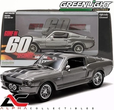 GREENLIGHT 86411 1:43 1967 SHELBY GT500 ELEANOR GONE IN 60 SECONDS - Image 1 of 3