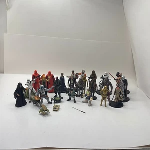 Figuras PVC Star Wars Disney Store Palpatine, Rey, Chewbacca - Lote de 15+ - Imagen 1 de 9