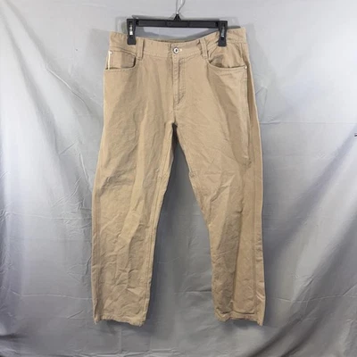 Mountain Hardwear Pants Mens 34x34 Khaki Canvas Workwear Hiking Outdoor Twill - Image 1 of 4