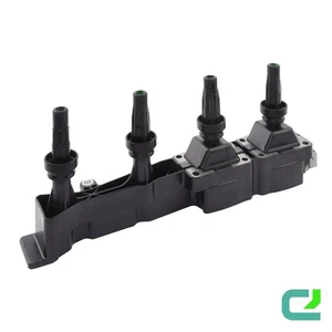 Zündspule geschraubt inkl. Zündkerzenstecker 4-polig HELLA für u.a. CITROËN - Bild 1 von 8