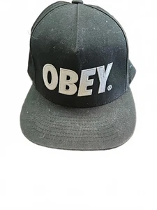Obey Cappello Baseball Uomo Nero Snapback Propaganda Taglia Unica  - Foto 1 di 5