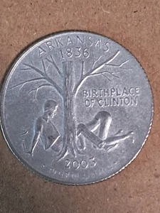 Moneda de novedad erótica Clinton-Arkansas 2003 - Imagen 1 de 15