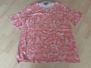 Sommer Shirt in rot-weiß von Ulla Popken in Gr. 46-48 - Bild 1 von 1
