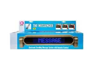 AllRide 12V Blue Electronic Scrolling Message System W/ Remote Control - Picture 1 of 1